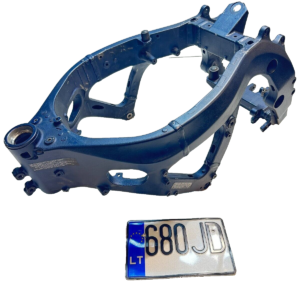 Suzuki GSXR 750 600 2011 - 2019 L1 - L9 Frame With Registration Papers