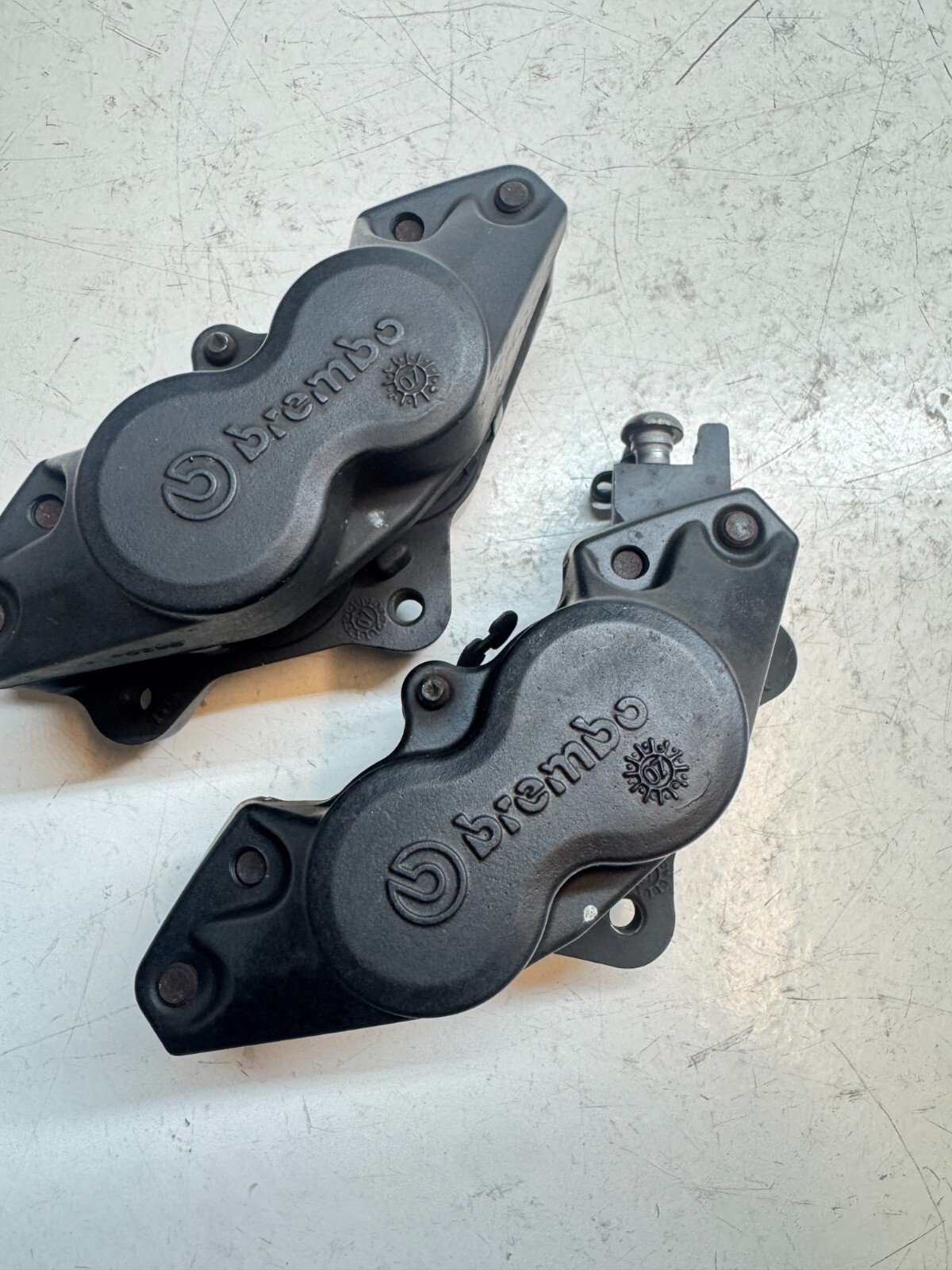 BMW K1200S K1200 2004 - 2008 Front Brake Calipers Caliper Set 34117670391 - Image 20