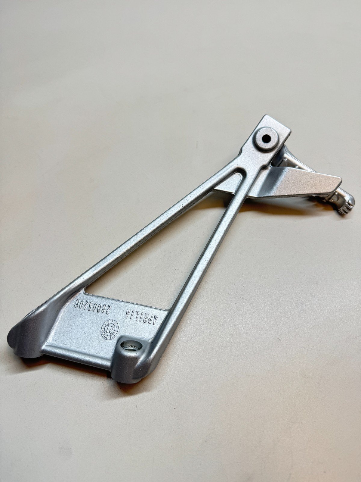 Aprilia RS 660 2020 - 2024 Rear Left Side Passenger Footrest 2B005206 - Image 6