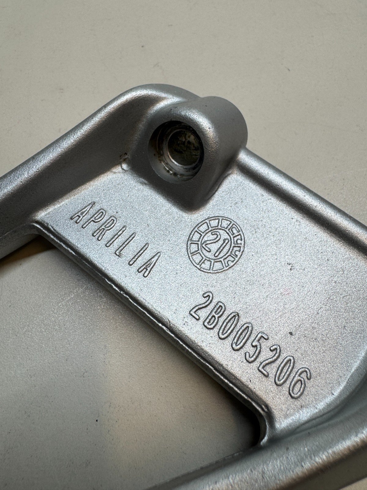 Aprilia RS 660 2020 - 2024 Rear Left Side Passenger Footrest 2B005206 - Image 14